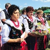 Gospodarze z całej diecezji w Wieprzu dziękowali Bogu za tegoroczne plony