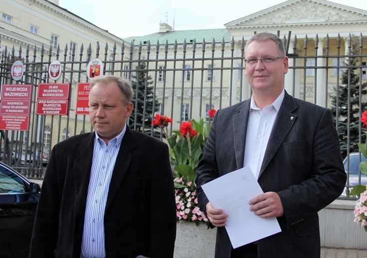 Grzegorz Wysocki i Marek Makuch w imieniu WWS apelują o urlopowanie pani prezydent do czasu rozstrzygającego o jej losie referendum
