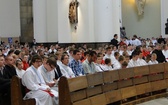 Ministranckie pielgrzymowanie do katedry cz. 1.