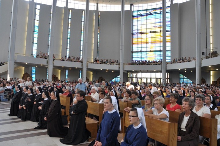 Pielgrzymka do Łagiewnik, czuwanie