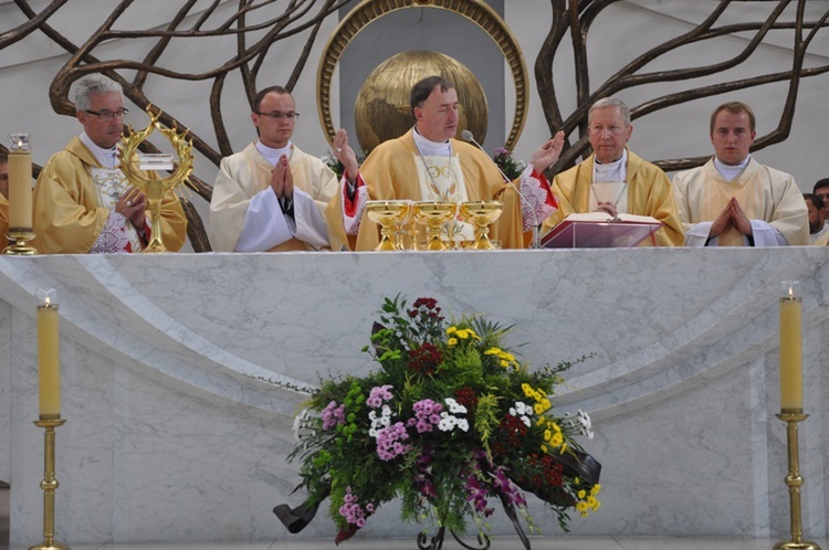 Pielgrzymka do Łagiewnik, Msza św.