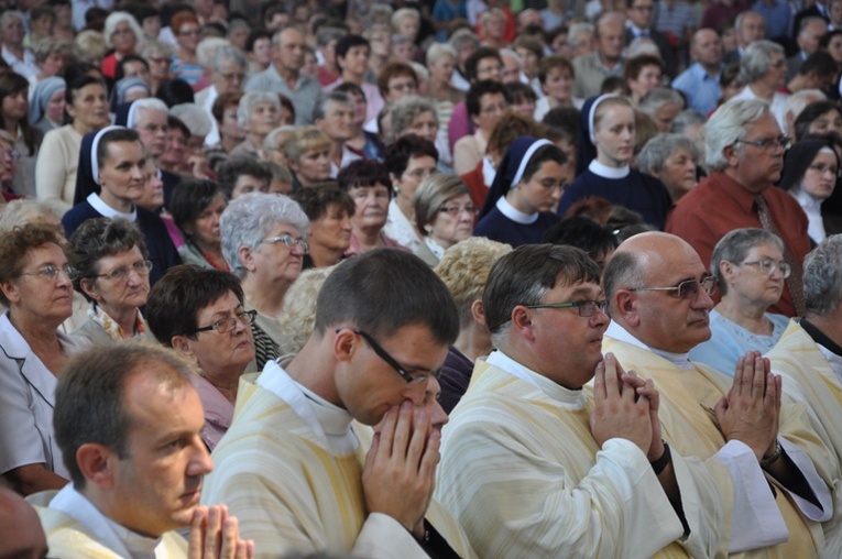 Pielgrzymka do Łagiewnik, Msza św.