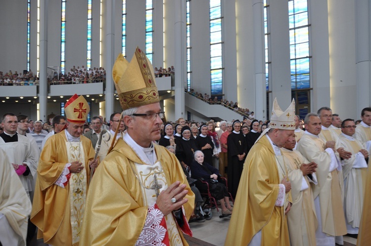 Pielgrzymka do Łagiewnik, Msza św.