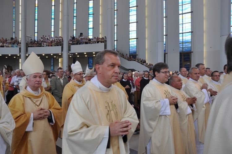 Pielgrzymka do Łagiewnik, Msza św.