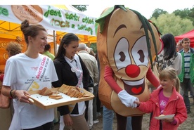 Pan Kanapka zachęcał do jedzenia zdrowego pieczywa