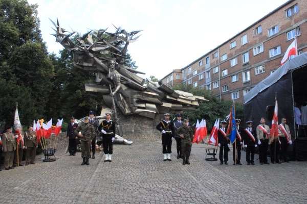 Uroczystości w hołdzie gdańskim Pocztowcom