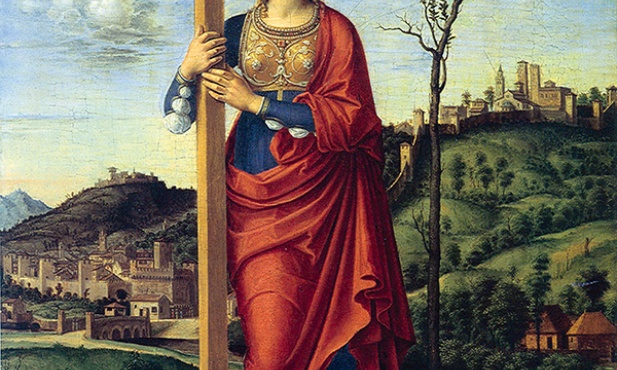 Cima da Conegliano  „Święta Helena”,  olej na desce, 1495 Narodowa Galeria Sztuki, Waszyngton