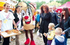  Piekarze chcą zachęcić dzieci i ich rodziców do zdrowego odżywiania się. Pomaga im w tym bajkowy ludzik