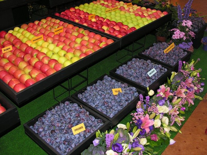 Od lat atrakcją święta są wystawy i prezentacje różnych odmian owoców i warzyw