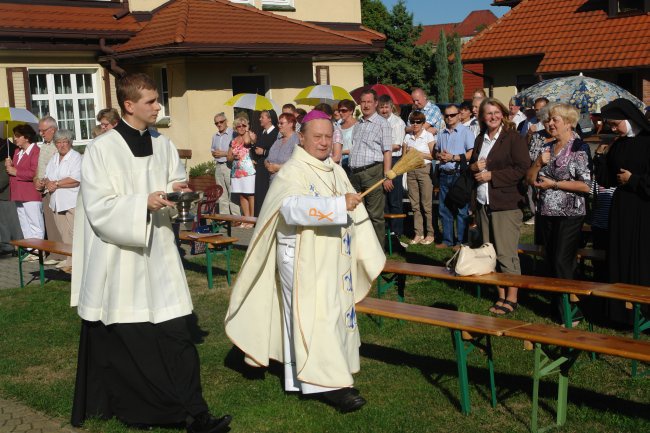 Uroczystość w Centrum Szensztackim w Rokitnicy