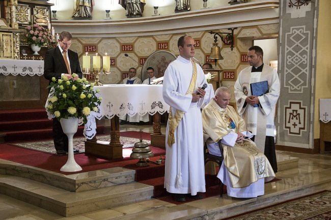 Śluby zakonne u klaretynów