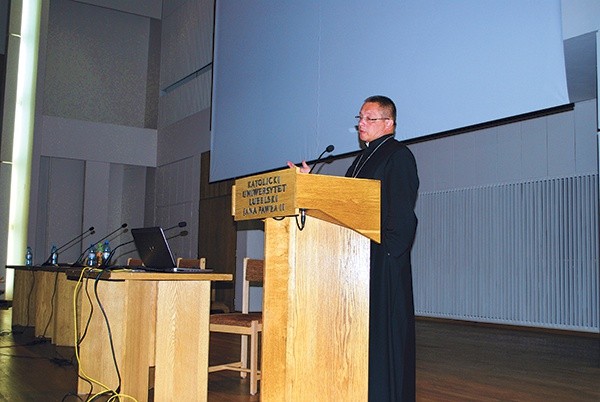 Bp Grzegorz Ryś był gościem duszpasterskich wykładów akademickich na KUL