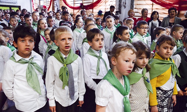  Uczniowie Szkoły Podstawowej nr 48 w Lublinie. Rodzicom bardzo zależy na tym, by dzieci w swojej szkole czuły się znakomicie 
