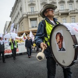 Pierwszy dzień ogólnopolskiej manifestacji w Warszawie