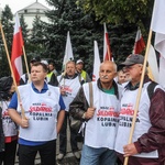 Pierwszy dzień ogólnopolskiej manifestacji w Warszawie