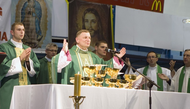 Msza św. na zakończenie słupskich rekolekcji