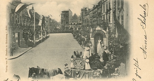 Parada winobraniowa w 1900 roku
