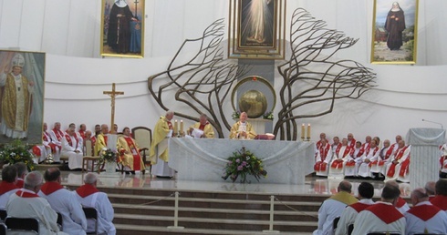 Kapelani strażaków w Łagiewnikach