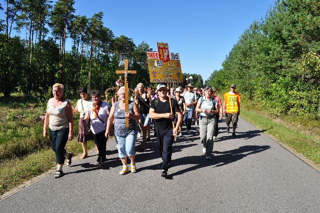 Pieszo z Rypina do Skępego