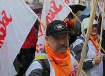 Organizatorzy spodziewają się 100 tys. uczestników dzisiejszych związkowych manifestacji