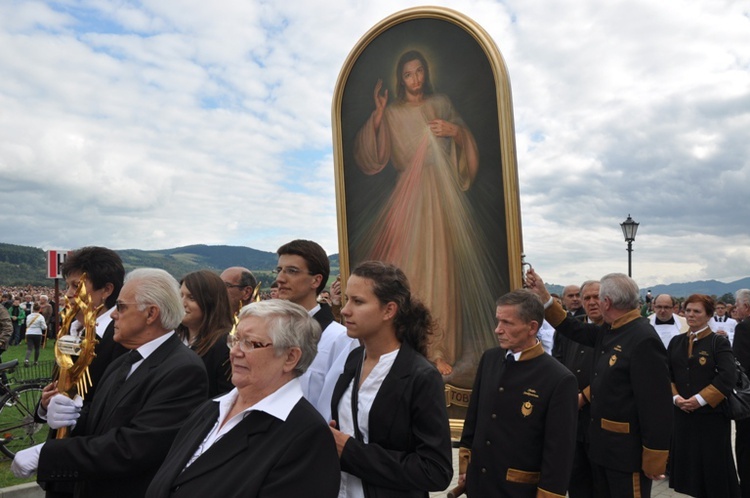 Powitanie obrazu Pana Jezusa Miłosiernego