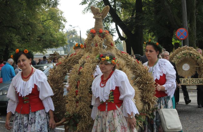 Diecezjalne dożynki w Rudach