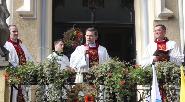 Diecezjalne dożynki w Rudach