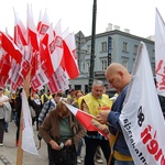 Małopolscy związkowcy w Warszawie