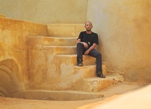 Ks. Przemysław M. Szewczyk, prezes Stowarzyszenia „Dom Wschodni – Domus Orientalis”  – w klasztorze koptyjskim  w Wadi Natrum w Egipcie.