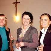 Inicjatorki oświęcimskich spotkań „Talentu” (od lewej): Małgorzata Potaczek, Dorota Rakoczy i Wioletta Holak