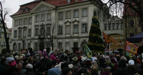 Orszak w Karkonoszach 