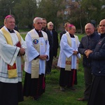 Poświęcenie gruntu pod kaplicę w Trudovskoye