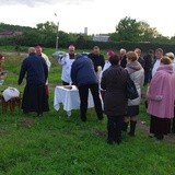 Poświęcenie gruntu pod kaplicę w Trudovskoye