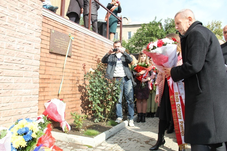 Wywiezieni Ślązacy upamiętnieni w Doniecku