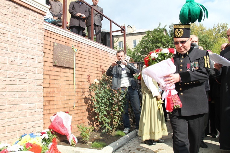 Wywiezieni Ślązacy upamiętnieni w Doniecku