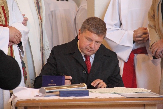 Mury kościoła zostały poświęcone 