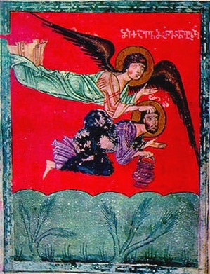 Prorok Habakuk i anioł