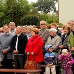 Proszówki. Poświęcenie placu.