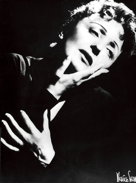 Koncerty Édith Piaf miały niezwykły, poetycki nastrój