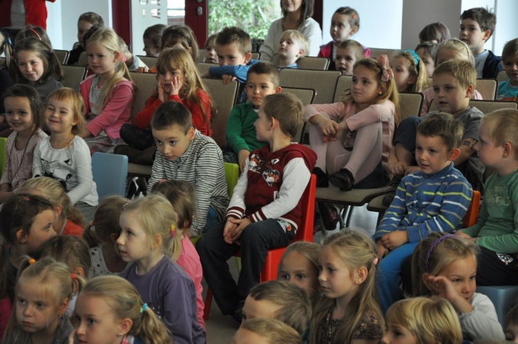 Miesiąc papieski w Brzesku, przedszkolaki