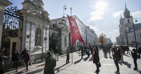 Demonstrowali przeciwko homoseksualizmowi