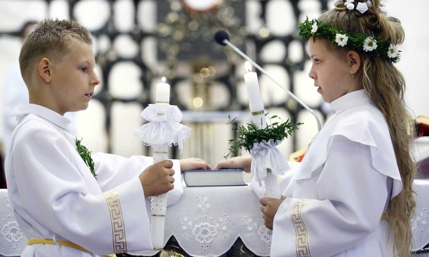 Pierwsza Komunia według nowych zasad