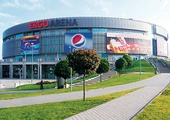 Trójmiejska Ergo Arena może pomieścić maksymalnie 15 tys. widzów 