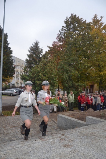 Odłonięcie Pomnika Poległych Harcerzy i Harcerek