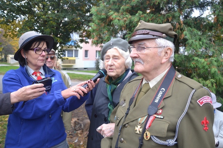 Odłonięcie Pomnika Poległych Harcerzy i Harcerek