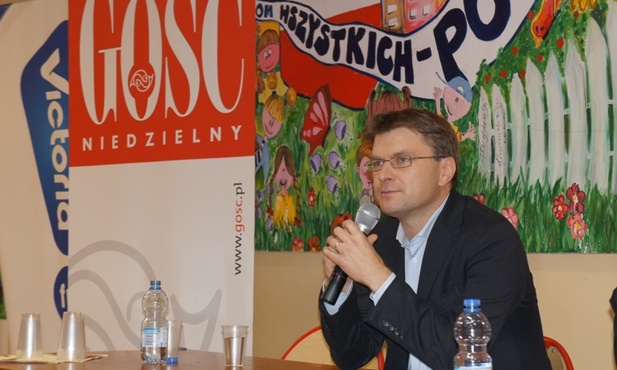 Podczas VI Tygodnia Kultury Chrześcijańskiej zebrani wysłuchali wykładu Grzegorza Górnego
