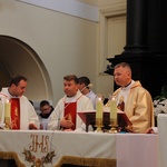 Uczestnicy Oazy Modlitwy w sanktuarium w Nowym Mieście