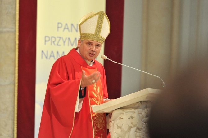 Msza prymicyjna abp. Konrada Krajewskiego - Łódź, 19 października