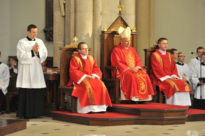 Msza prymicyjna abp. Konrada Krajewskiego - Łódź, 19 października