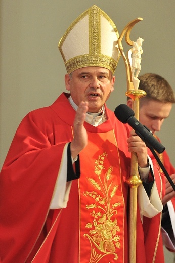 Msza prymicyjna abp. Konrada Krajewskiego - Łódź, 19 października